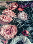 Table Cloth (150 cm x 150 cm) with bespoke flower and fruit print, BOLTE Home Textiles Collection