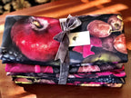 Bespoke Napkins with floral print and fruits, BOLTE Home Textiles Collection