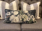 Rectangular Scatter Pillow with floral print and fruits, BOLTE Home Textiles Collection