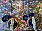 Table Runner (70 cm x 300 cm) with bespoke flower and fruit print, BOLTE Home Textiles Collection