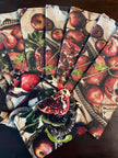 Bespoke Napkins with floral print and fruits, BOLTE Home Textiles Collection