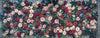 mongolian fleece blanket with floral print and fruits, BOLTE Home Textiles Collection