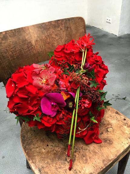 Rose Heart Bouquet Luxury Event Florist London 